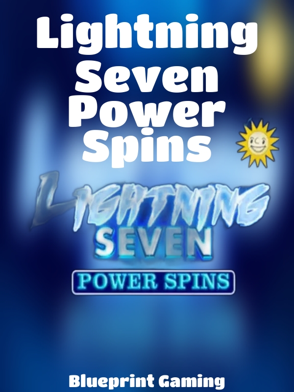 Lightning Seven Power Spins slot Blueprint Gaming