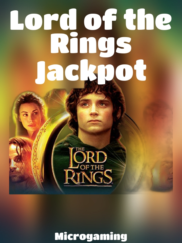 Lord of the Rings Jackpot slot Microgaming