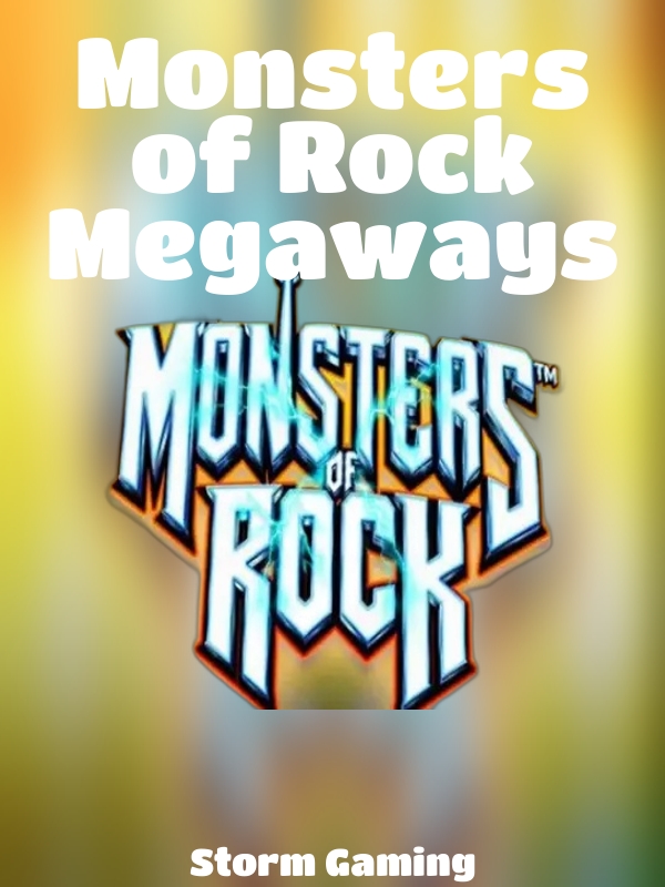 Monsters of Rock Megaways slot Storm Gaming