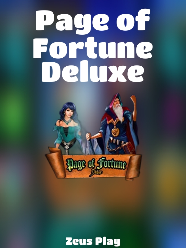 Page of Fortune Deluxe slot Zeus Play