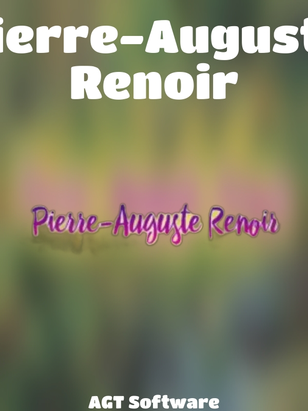 Pierre-Auguste Renoir slot AGT Software