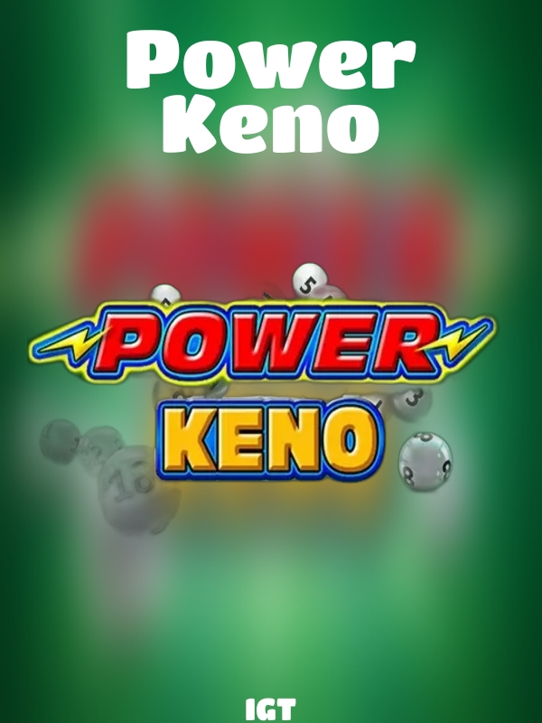 Power Keno slot IGT