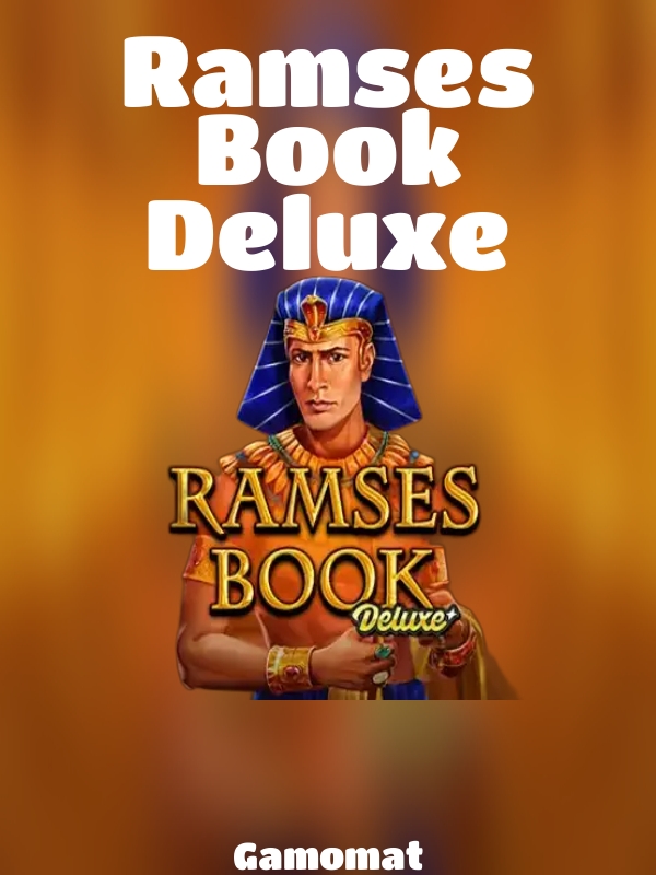 Ramses Book Deluxe slot Gamomat