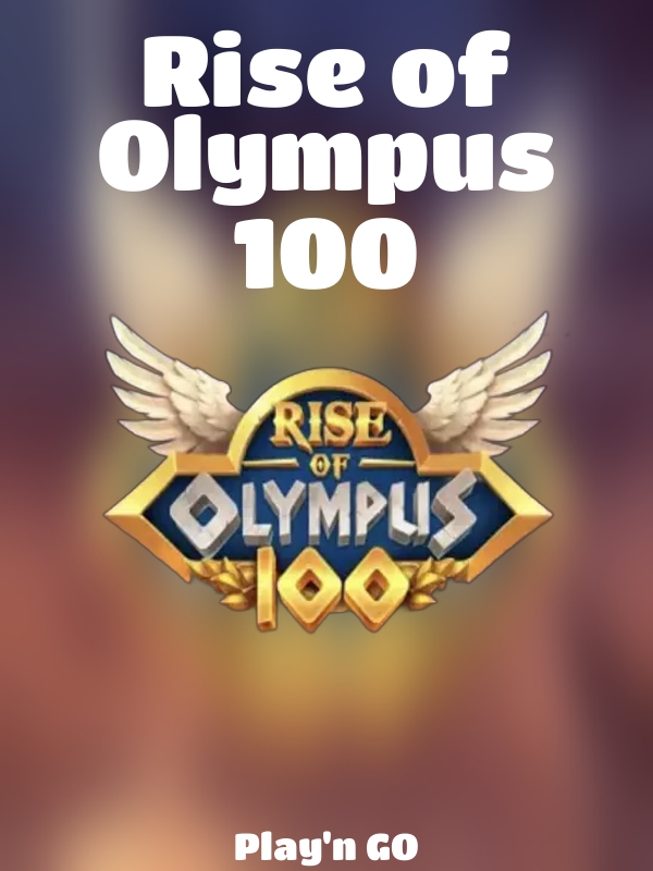 Rise of Olympus 100 slot Play'n GO