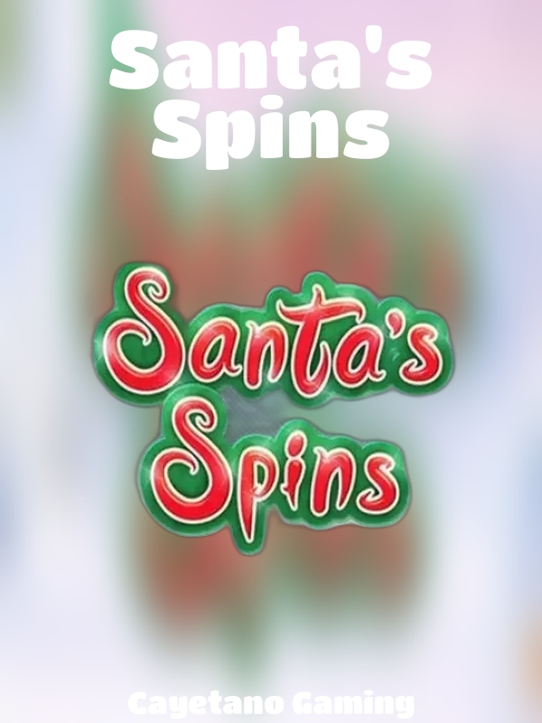 Santa's Spins slot Cayetano Gaming