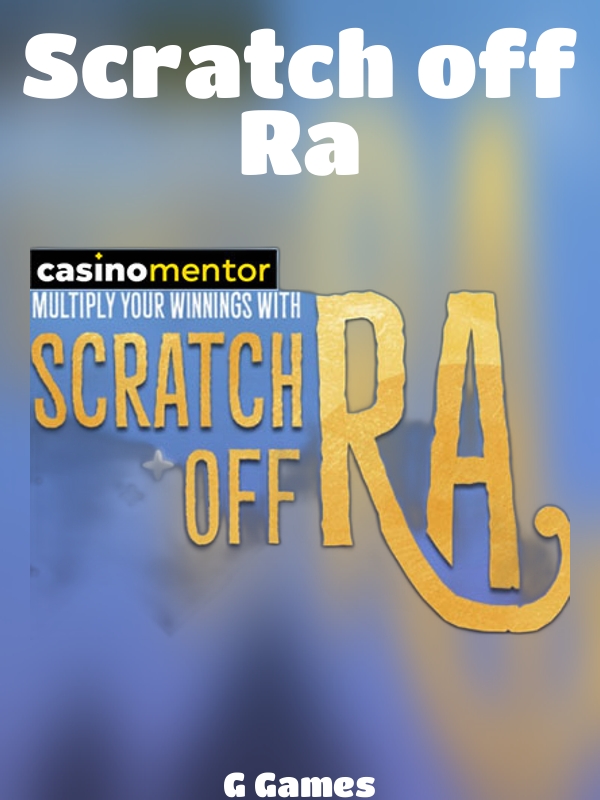 Scratch off Ra slot G Games