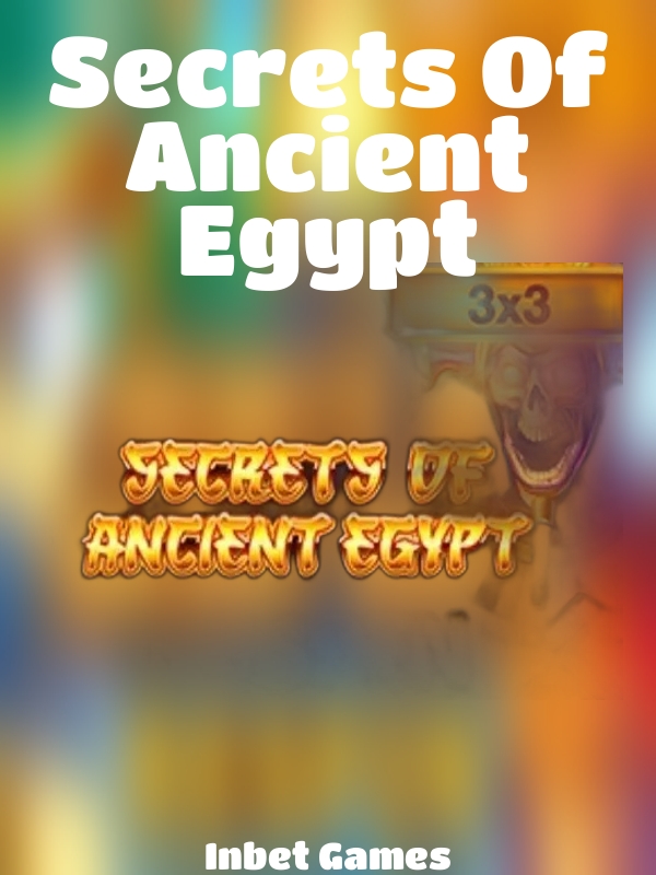 Secrets Of Ancient Egypt slot Inbet Games