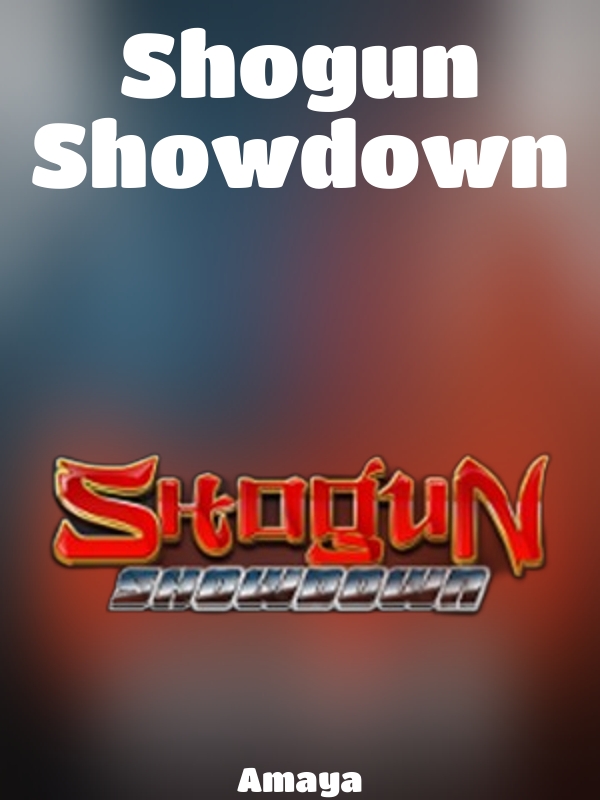 Shogun Showdown slot Amaya