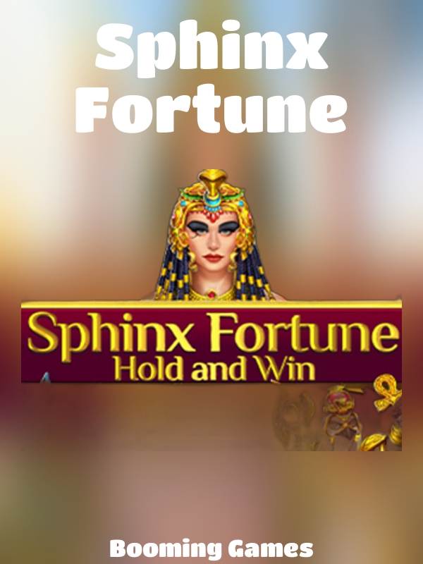 Sphinx Fortune slot Booming Games