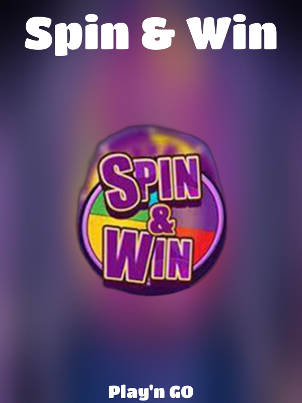 Spin & Win slot Play'n GO