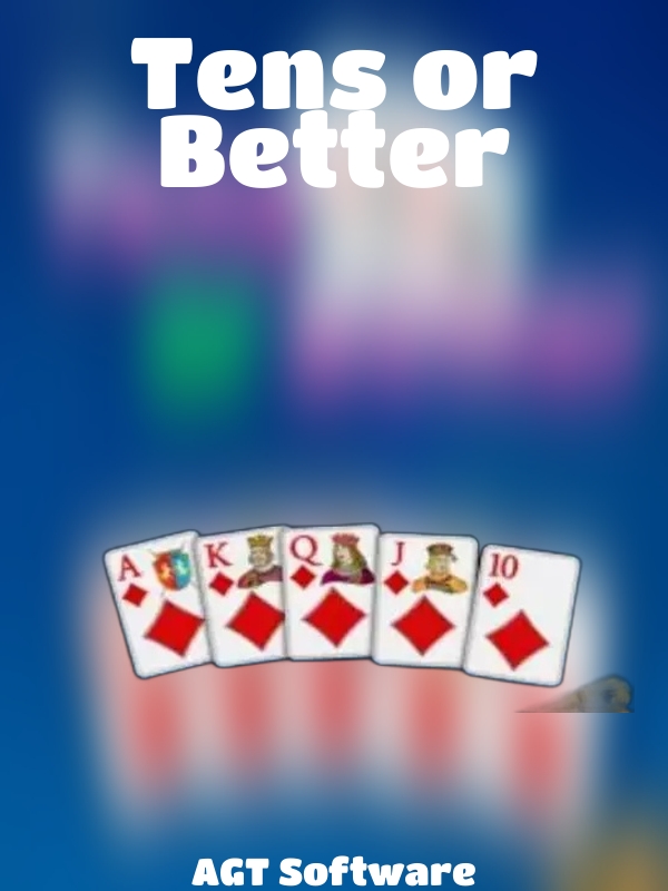 Tens or Better slot AGT Software