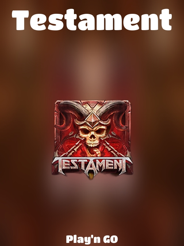 Testament slot Play'n GO