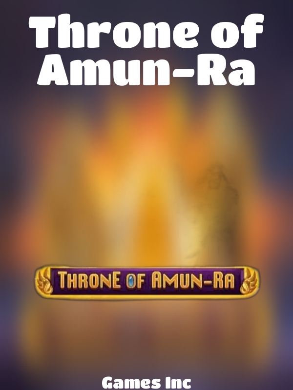 Throne of Amun-Ra slot Games Inc