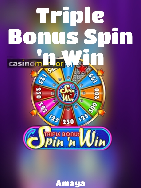 Triple Bonus Spin 'n Win slot Amaya