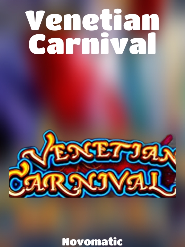 Venetian Carnival slot Novomatic 