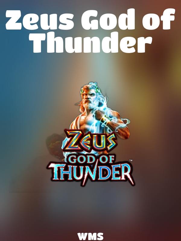 Zeus God of Thunder slot WMS