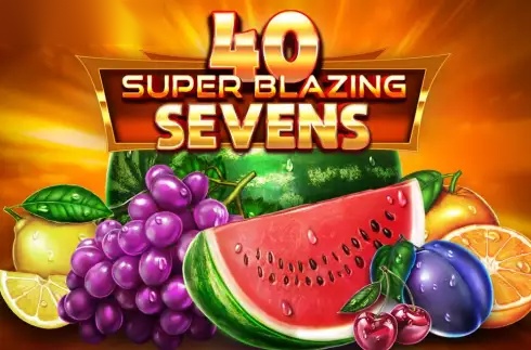 40 Super Blazing Sevens slot GameArt