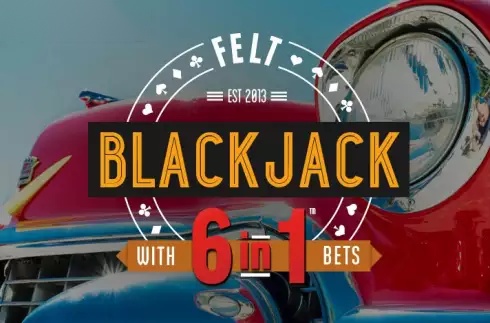 6 in 1 Blackjack slot Felt Gaming