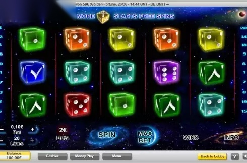 Astrodice slot NeoGames