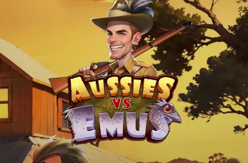 Aussies vs Emus slot Blue Guru Games