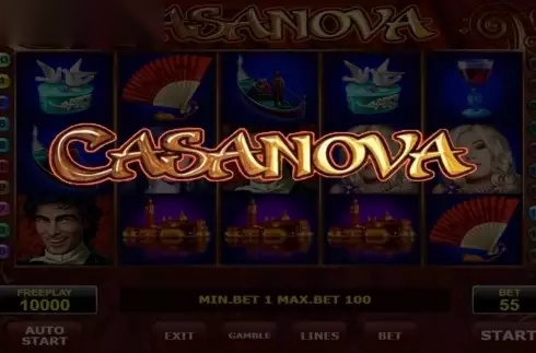 Casanova slot Amatic Industries