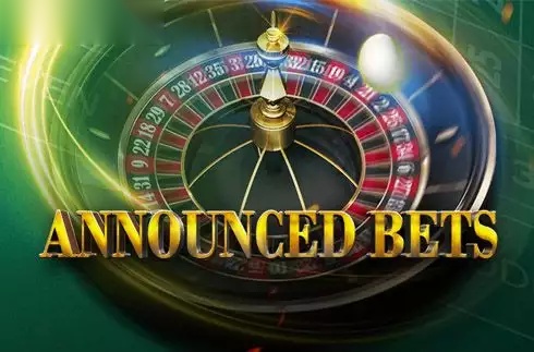 European Roulette Announced Bets