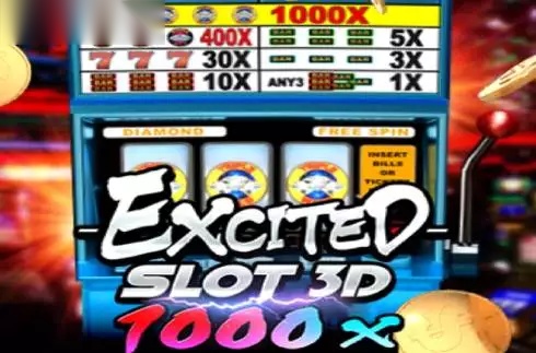 Excited Slot 3D 1000X slot Funky Games