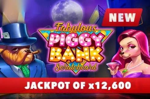 Fabulous Piggy Bank Scratch Card