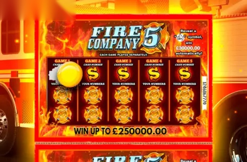 Fire Company 5 Scratcher slot undefiend