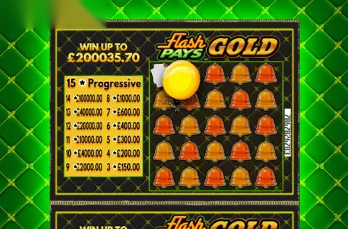 Flash Pays Gold Scratcher slot undefiend