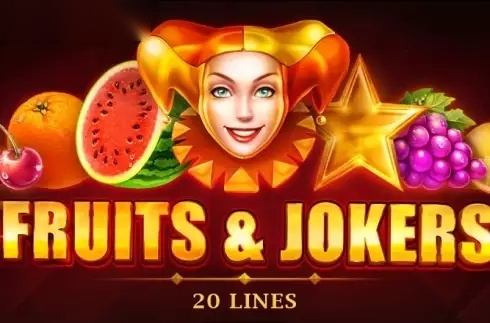 Fruits & Jokers: 20 Lines