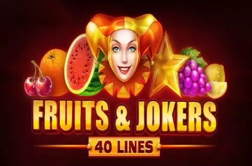 Fruits and Jokers: 40 lines slot Playson