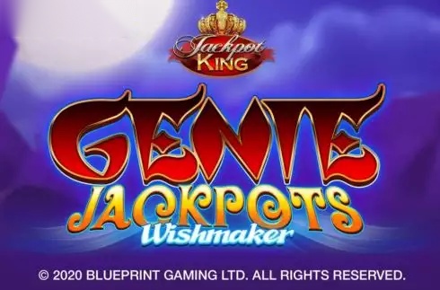 Genie Jackpots Wishmaker Jackpot King slot Blueprint Gaming