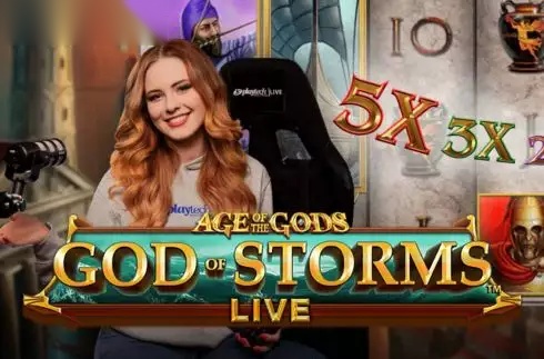 God of Storms Live slot Playtech