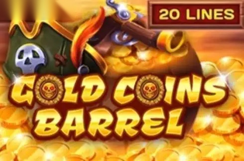 Gold Coins Barrel