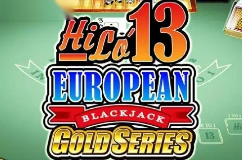 Hi Lo 13 European Blackjack Gold