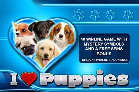 I Heart Puppies slot CR Games