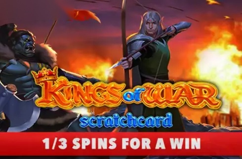 Kings of War Scratch Card slot FlipLuck Games