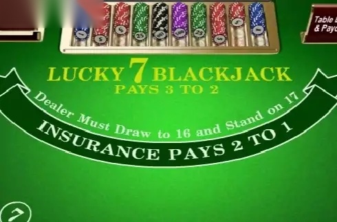 Lucky 7 Blackjack slot Amaya