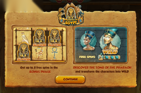 Mysteries of Egypt slot Red Rake Gaming