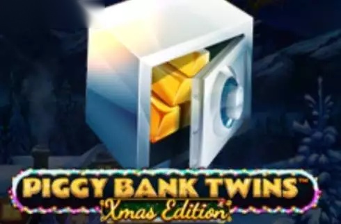 Piggy Bank Twins Xmas