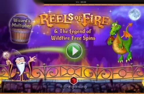 Reels of Fire slot Core Gaming