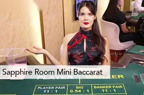 Sapphire Room Mini Baccarat Live