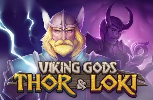 Viking Gods Thor and Loki