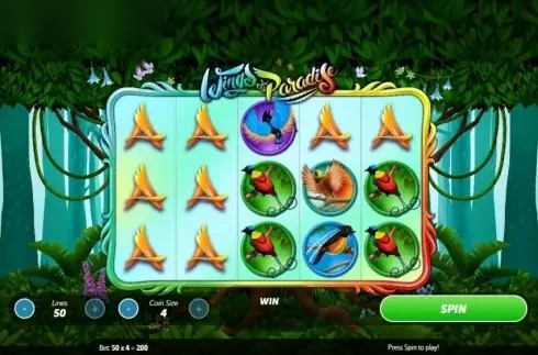 Wings of Paradise slot Gamesys