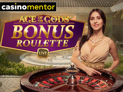 Age of the Gods Bonus Roulette Live slot Playtech