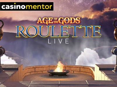 Age of the Gods Roulette Live slot Playtech