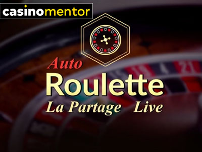 Auto Roulette La Partage (Evolution Gaming) slot 