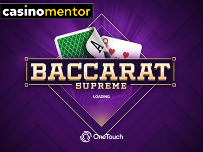 Baccarat Supreme slot OneTouch Games