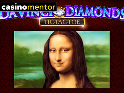 Da Vinci Diamonds Tic Tac Toe slot 